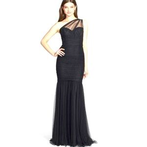 Amsale Black Gown (NWOT)